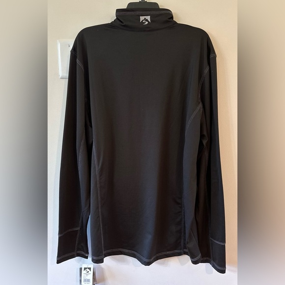 Storm Creek Men’s Black Quarter Zip Pull Over NWT Size XL - Picture 14 of 14